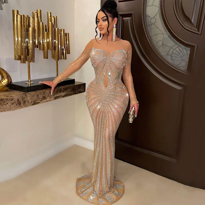 Sexy Sparkly Kristall Strass M – Sparkly Rhinestone Club Party Dress Bewertung und Preis