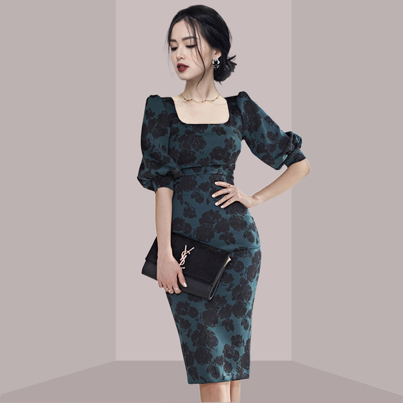 Elegantes, feminines Midikleid – French Vintage Floral Midi Dress Bewertung und Preis